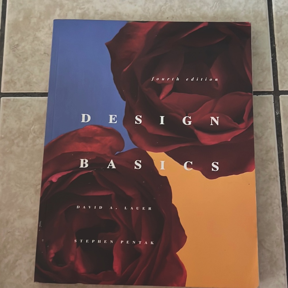 Book ~Design Basics 4th Edition like new !